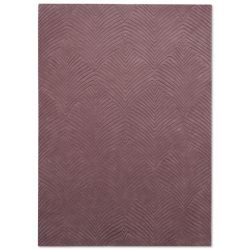 Tapis de salon prestige en laine Folia 2.0 Vieux Rose Wedgwood