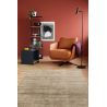 Tapis fait main en viscose beige Alessa
