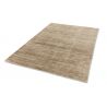 Tapis fait main en viscose beige Alessa