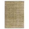 Tapis fait main en viscose beige Alessa