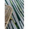 Tapis de Salon tissé plat haut de gamme Bamboo Dwarf Green