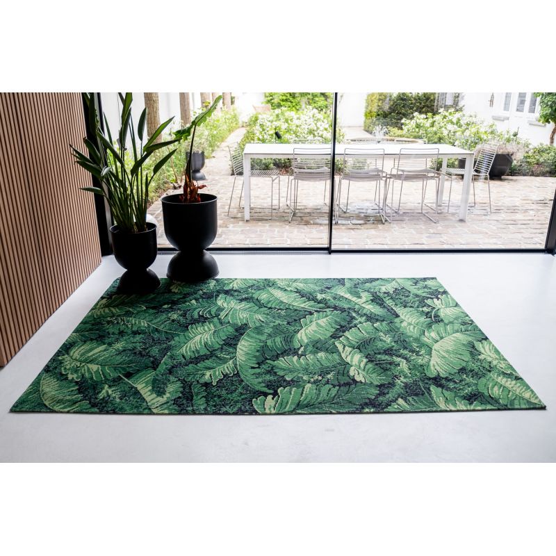 Tapis de Salon tissé plat Manaus Green Eyes salon