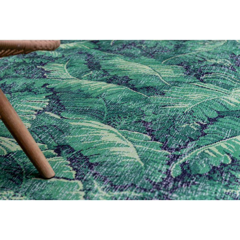 Tapis de Salon tissé plat Manaus Green Eyes