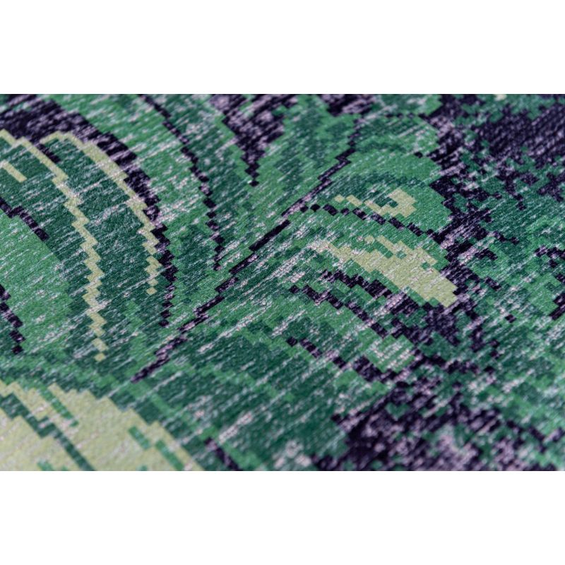 Tapis de Salon tissé plat Manaus Green Eyes