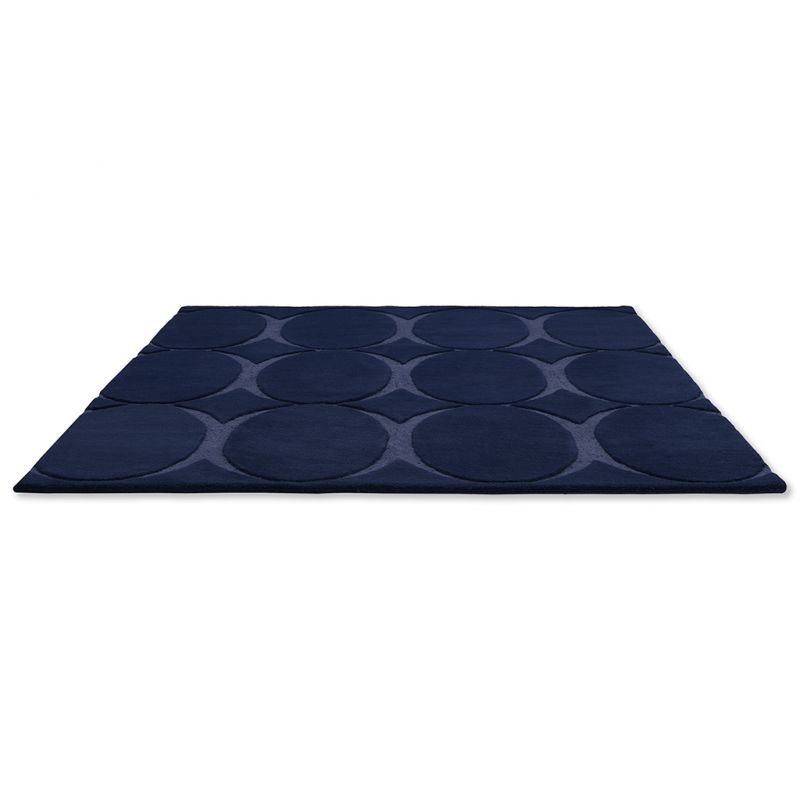 Tapis de salon pure laine Renaissance bleu Wedgwood zoom