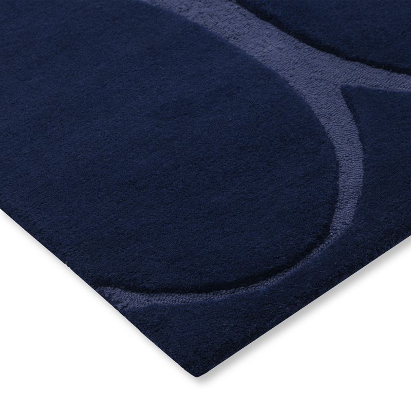 Tapis de salon pure laine Renaissance bleu Wedgwood bureau