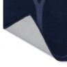 Tapis de salon pure laine Renaissance bleu Wedgwood dos