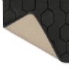 Tapis de salon graphique laine et viscose Gio Noir Wedgwood chambre