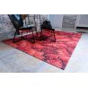 Tapis de Salon tissé plat Manaus Ruby my Dear Rouge fauteuil