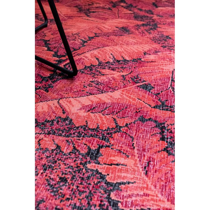 Tapis de Salon tissé plat Manaus Ruby my Dear Rouge chambre