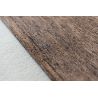 Tapis tissé plat haut de gamme Bauhaus Leather Brun bureau