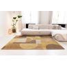 Tapis tissé plat haut de gamme Bauhaus Honey Gold Or decoration