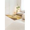Tapis tissé plat haut de gamme Bauhaus Honey Gold Or