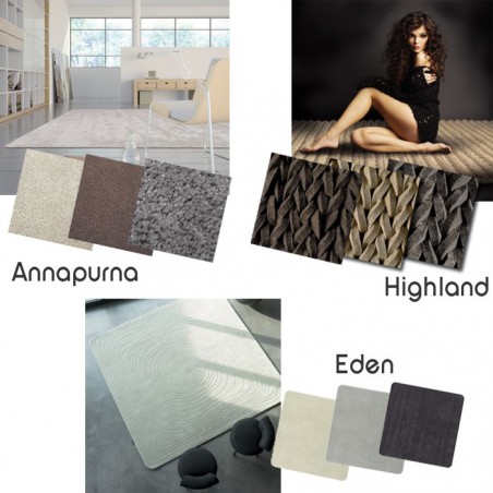 Echantillon de différents tapis Angelo Echantillon de différents tapis Angelo