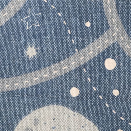 Tapis chambre enfant 100% coton Little Galaxy Tapis chambre enfant 100% coton Little Galaxy