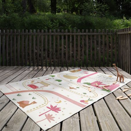 Tapis enfant indoor/outdoor Little Marrakech multicolore Tapis enfant indoor/outdoor Little Marrakech multicolore