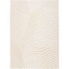 Tapis design tissé plat San Andreas White Gold