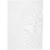 Tapis design tissé plat San Andreas White Grey décoration