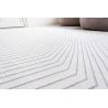 Tapis design tissé plat San Andreas White Grey tendance