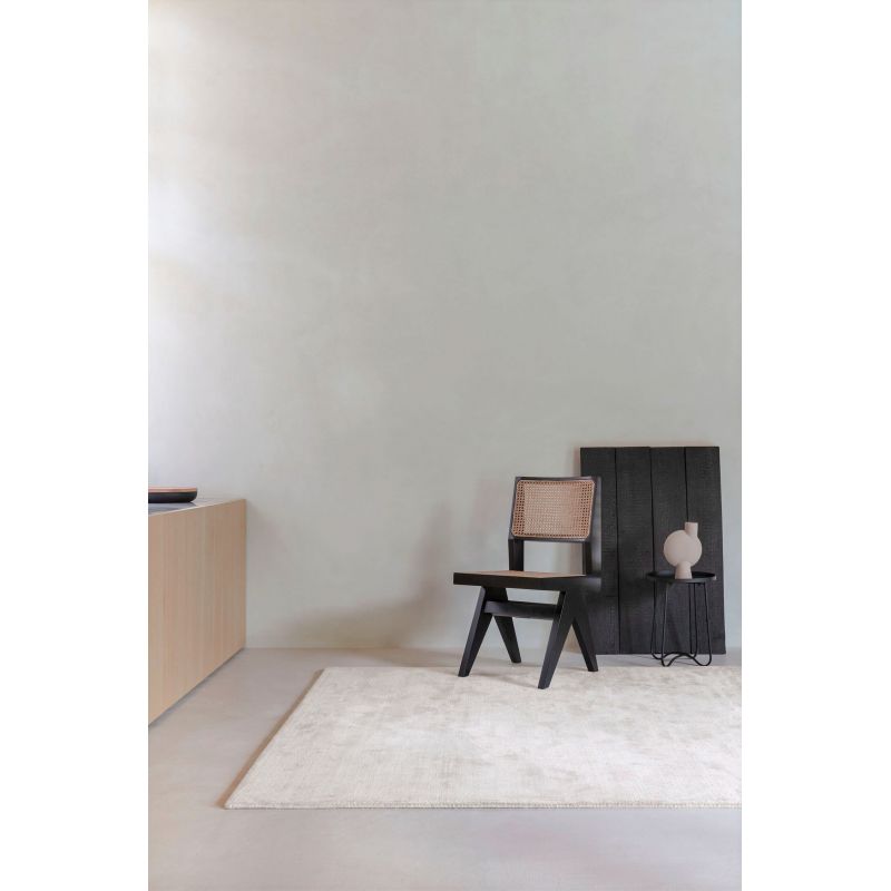 Tapis Moderne haut de gamme en viscose Glow Gris