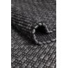 Tapis Design tissé main laine et viscose Rhythm Gris