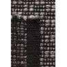 Tapis Design tissé main laine et viscose Rhythm Gris