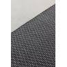 Tapis Design tissé main laine et viscose Rhythm Gris