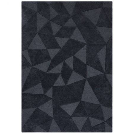 Tapis de salon moderne géométrique moderno Eclat gris ardoise Tapis de salon moderne géométrique moderno Eclat gris ardoise