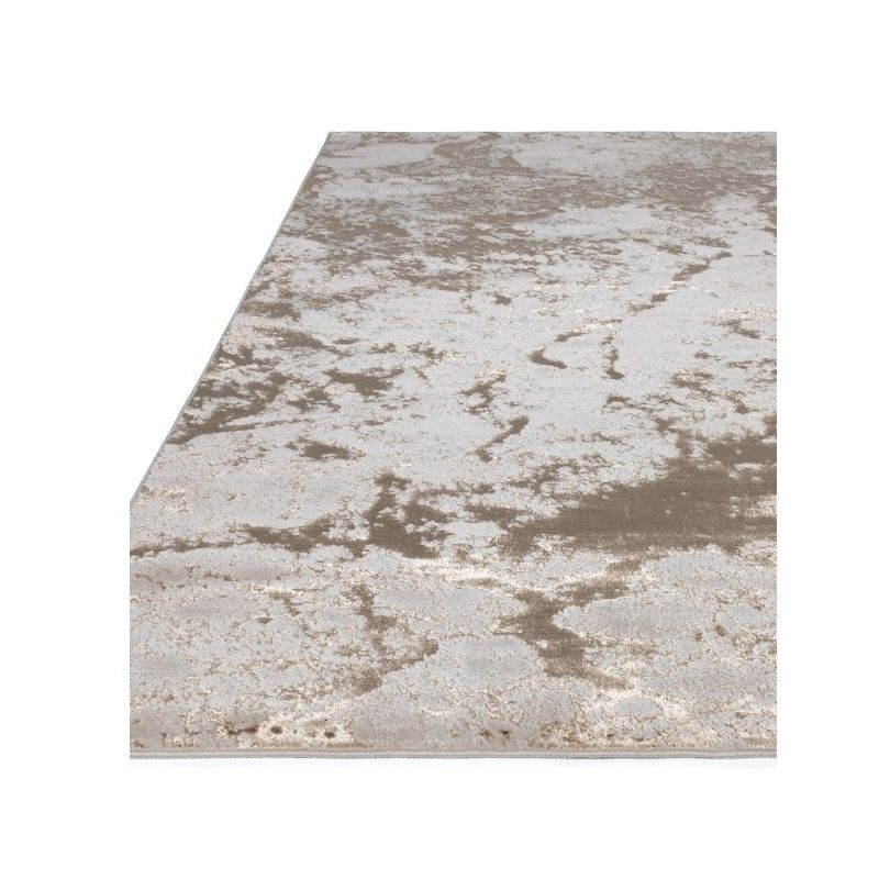 Tapis de salon contemporain polyester Strata Angara entretien facile