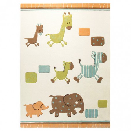 Tapis Enfant Lucky zoo Beige par Esprit Home Tapis Enfant Lucky zoo Beige par Esprit Home