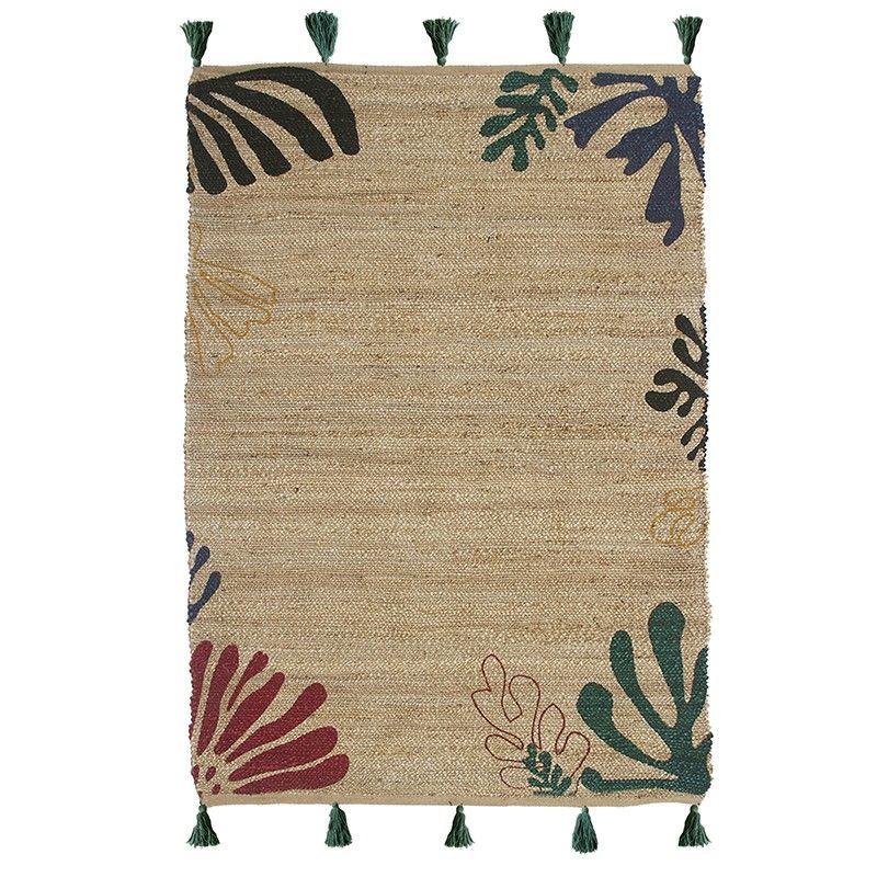 Tapis Jute Mateho Multicolore