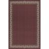 Tapis haut de gamme en pure laine Diamond Rouge vin