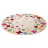 Tapis Rond pour Enfant Bloom Field Ecru par Esprit Home Tapis Rond pour Enfant Bloom Field Ecru par Esprit Home