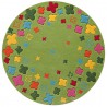 Tapis Rond pour Enfant Bloom Field Vert par Esprit Home Tapis Rond pour Enfant Bloom Field Vert par Esprit Home