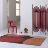 Tapis design haut de gamme pure laine style art deco Yara