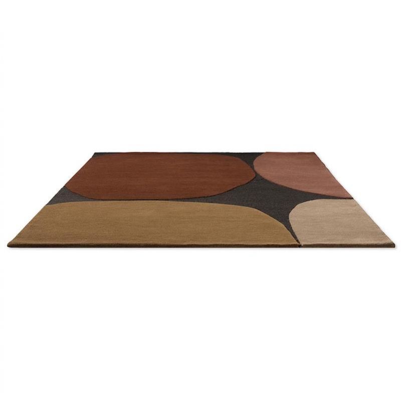 Tapis design haut de gamme pure laine style art deco Yara