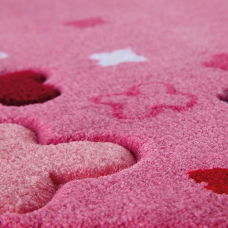 Tapis Rond pour Enfant Bloom Field Rose par Esprit Home Tapis Rond pour Enfant Bloom Field Rose par Esprit Home