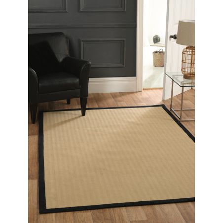 Tapis en jute Herringbone Indigo Tapis en jute Herringbone Indigo