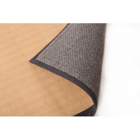 Tapis en jute Herringbone Indigo Tapis en jute Herringbone Indigo