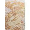 Tapis de salon en laine et coton motif fondu écru, beige, jaune, orange et terracotta Douala
