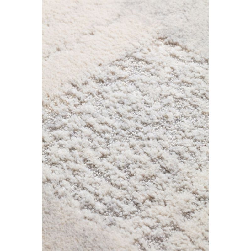 Tapis de salon traditionnel rouge en laine et polyamide Safi