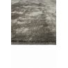 Tapis de salon design haut de gamme en viscose Traces Gris taupe