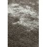 Tapis de salon design haut de gamme en viscose Traces Gris taupe