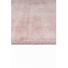 Tapis de salon prestige tissé main en viscose Current Rose poudré