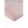Tapis de salon prestige tissé main en viscose Current Rose poudré