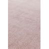 Tapis de salon prestige tissé main en viscose Current Rose poudré