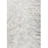 Tapis de salon shaggy Haut de Gamme Adore Blanc