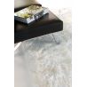 Tapis de salon shaggy Haut de Gamme Adore Blanc