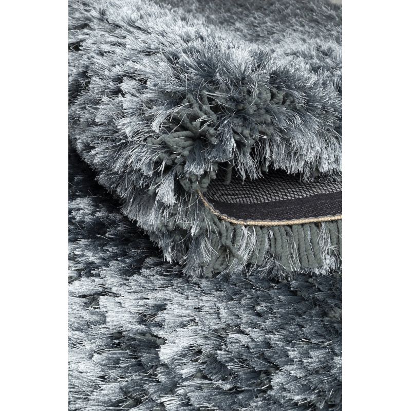 Tapis de salon haut de gamme Adore shaggy longues mèches Bleu