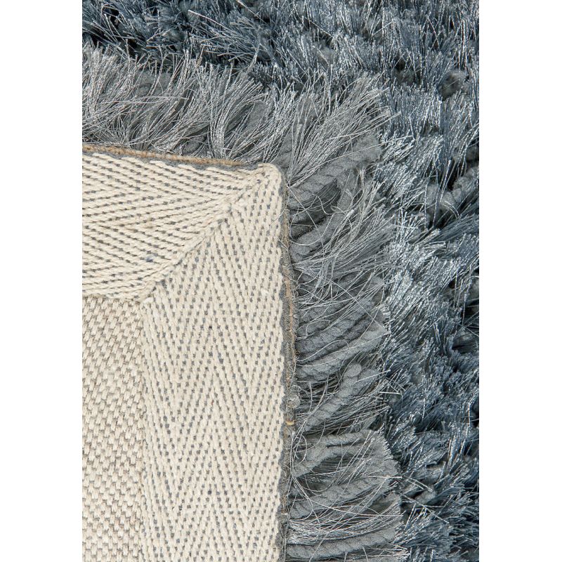 Tapis de salon haut de gamme Adore shaggy longues mèches Bleu